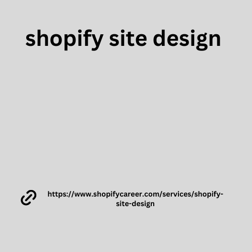 shopify home page design