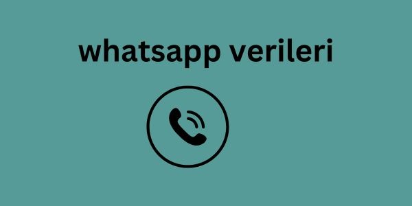 whatsapp verileri