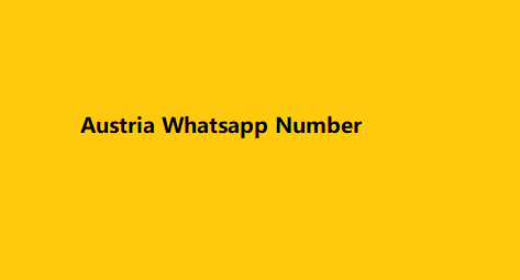 Austria Whatsapp Number