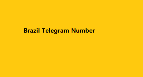 Brazil Telegram Number