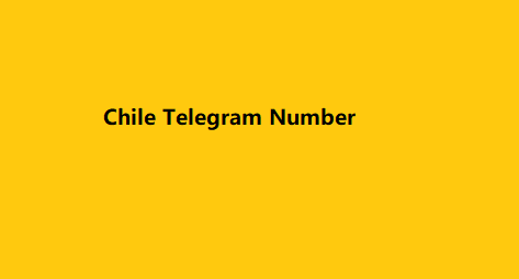 Chile Telegram Number