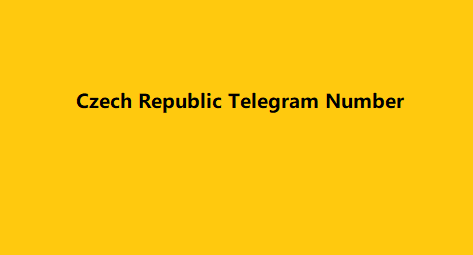 Czech Republic Telegram Number