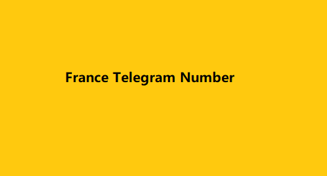 France Telegram Number