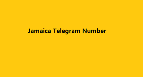 Jamaica Telegram Number