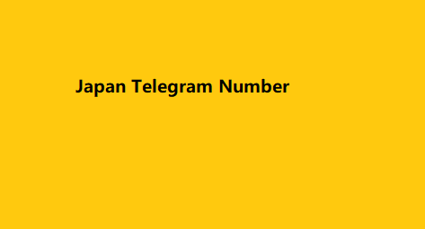 Japan Telegram Number