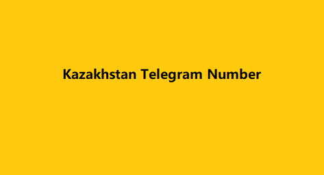 Kazakhstan Telegram Number