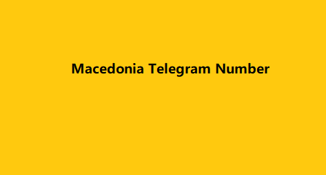 Macedonia Telegram Number